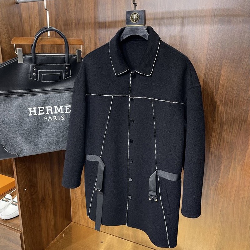 Classic [Hermes] Esprit Verture Cashmere Coat Replica err98366