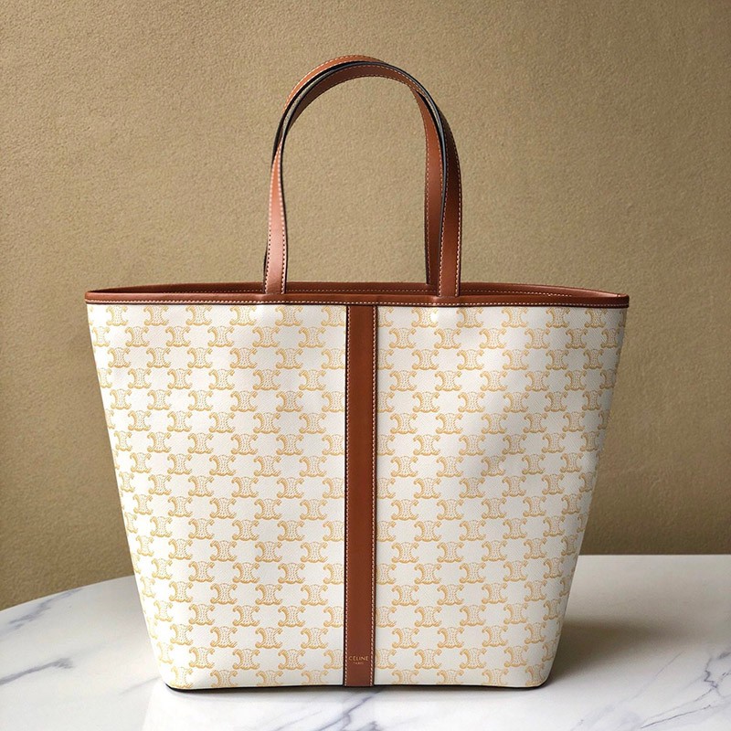 21AW New Celine Handbag Replica Triomphe Medium Bucket Bag 191132CAS