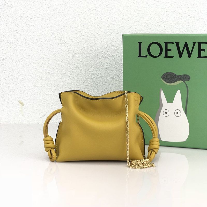 ★Popular in Japan! [Loewe] Flamenco Mini Replica Flamenco Clutch Mini Napa Calf lof92531