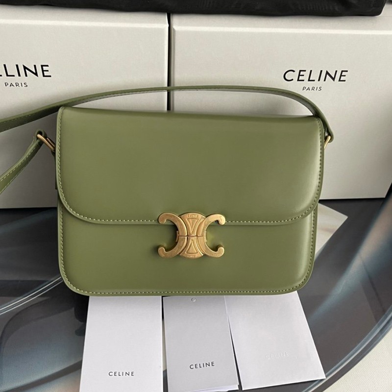 Domestic shipping ★ Celine shoulder bag replica Teen Triomphe bag Ceo91432