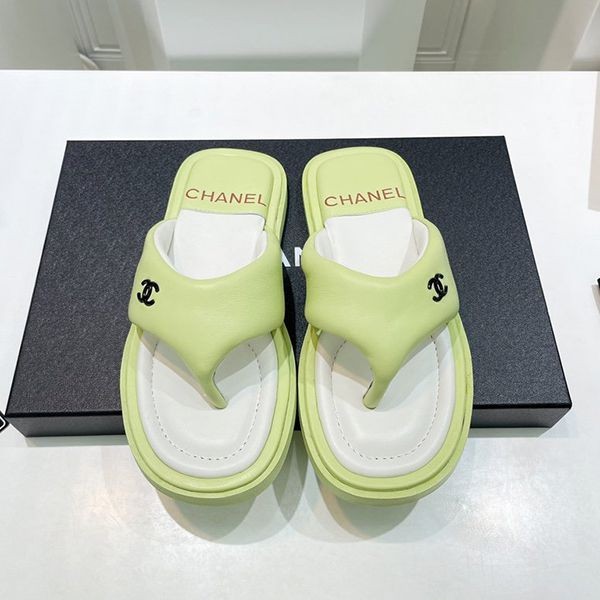 2022 Spring/Summer New Arrivals Chanel Coco Mark Platform Sandals Mules Replica shf01897