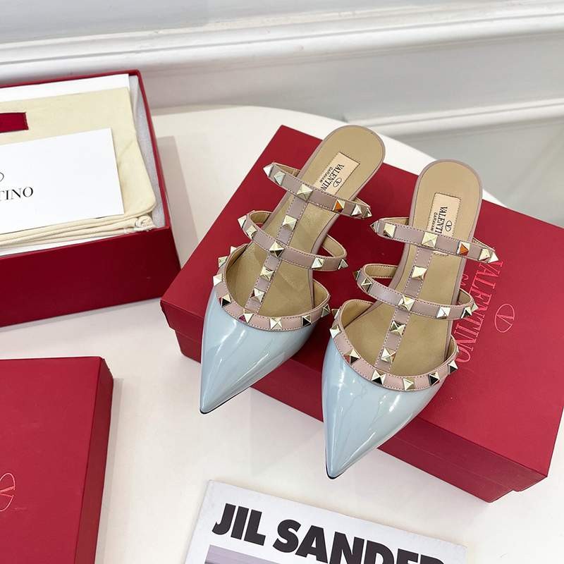 Beautiful Valentino pumps replica Roman stud calfskin pumps shipping included Vut97928