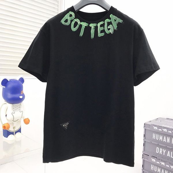 Extremely rare! Bottega Veneta washed cotton jersey T-shirt copy boh59536