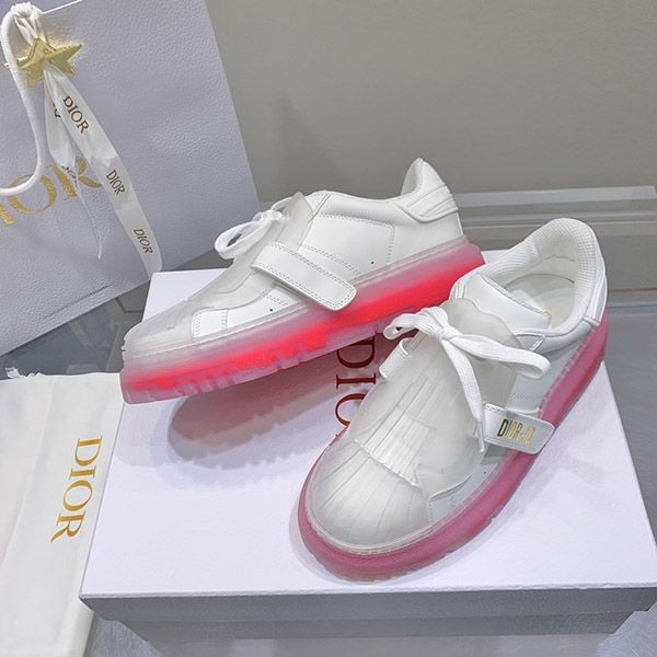 No. 1 in cumulative sales! Dior ID fake sneakers in white and red deq47447