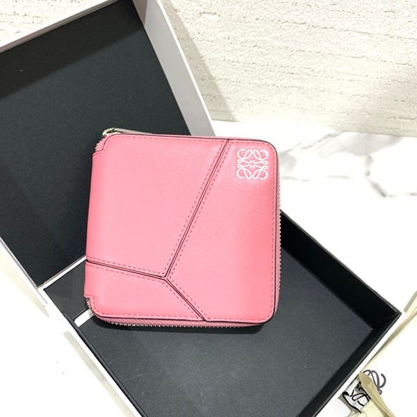 Sold out Loewe Puzzle Round Zip Bi-fold Wallet Replica lob61633