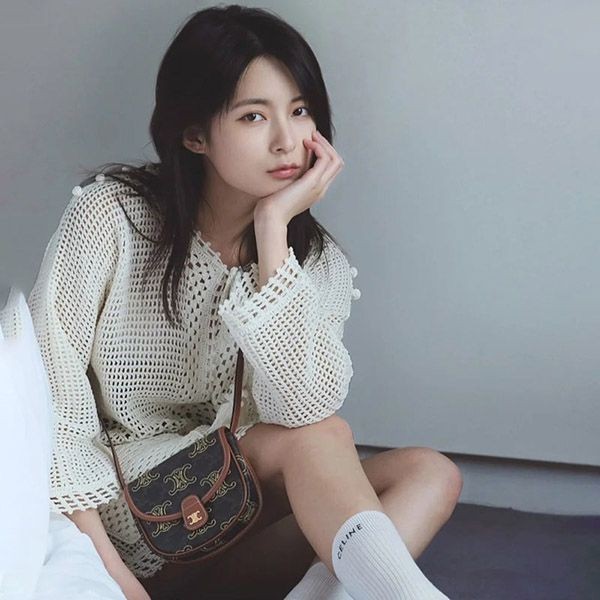 ★Japan!! Popular! Celine Mini Besas Replica / Triomphe Canvas & Calfskin 196702ECK04LU ★Japan!! Popular! Celine Mini Besas Replica / Triomphe Canvas & Calfskin 196702ECK04LU