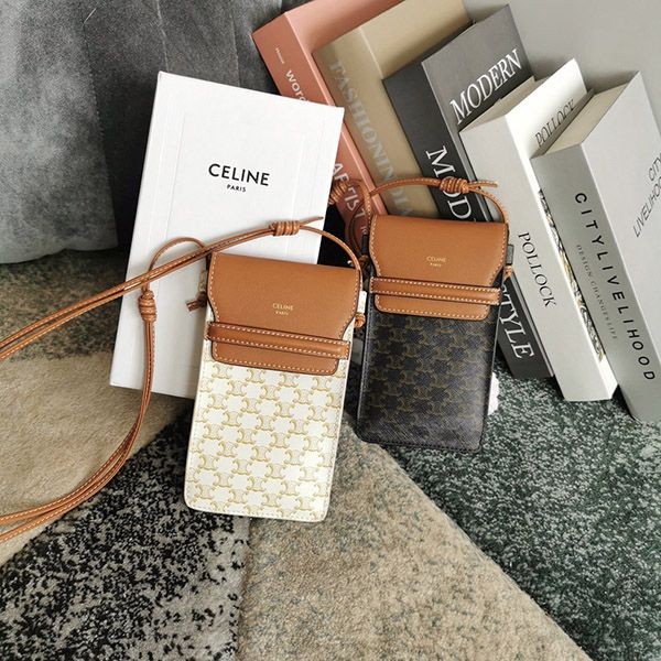 Competitive Celine Phone Pouch Replica 2 Colors/ Triomphe Canvas & Lambskin 10G332CQD Competitive Celine Phone Pouch Replica 2 Colors/ Triomphe Canvas & Lambskin 10G332CQD