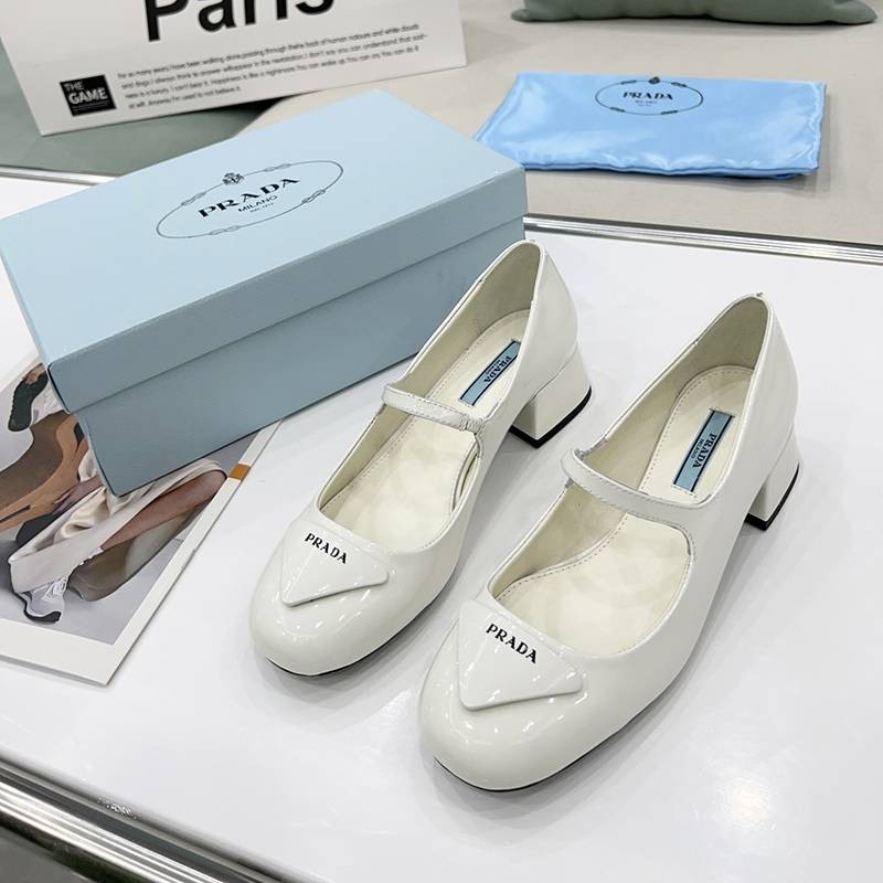 Hard to find Prada new low heel pumps replica grade N pua75198