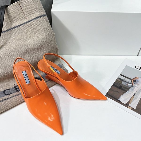 [Not available in Japan] Prada Logo Plex Sandals Leather pud39481