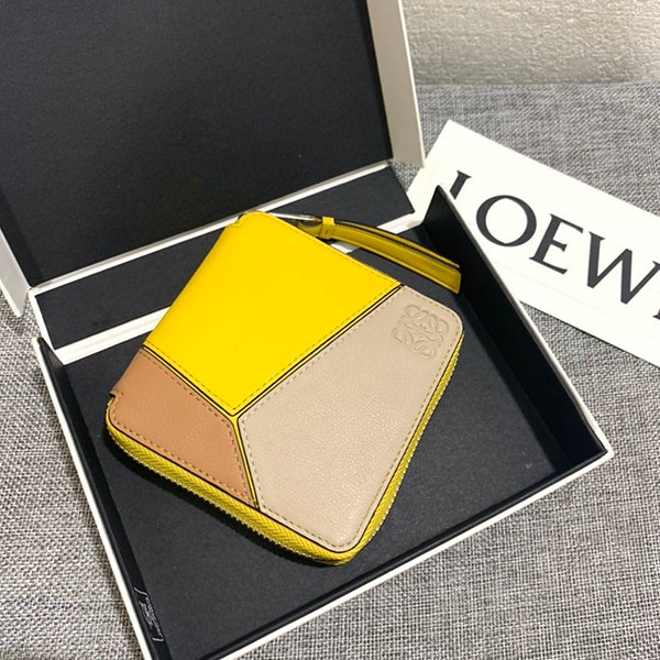 Cute Loewe Puzzle Round Zip Bi-fold Wallet Copy lov86846