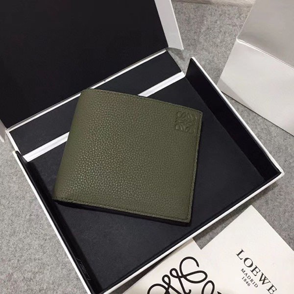 The hottest topic! Loewe Anagram Trifold Wallet Replica loo02747