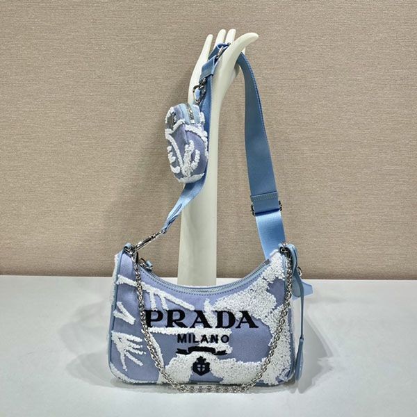 New sale Prada women's nylon shoulder bag replica puj93500 New sale Prada women's nylon shoulder bag replica puj93500