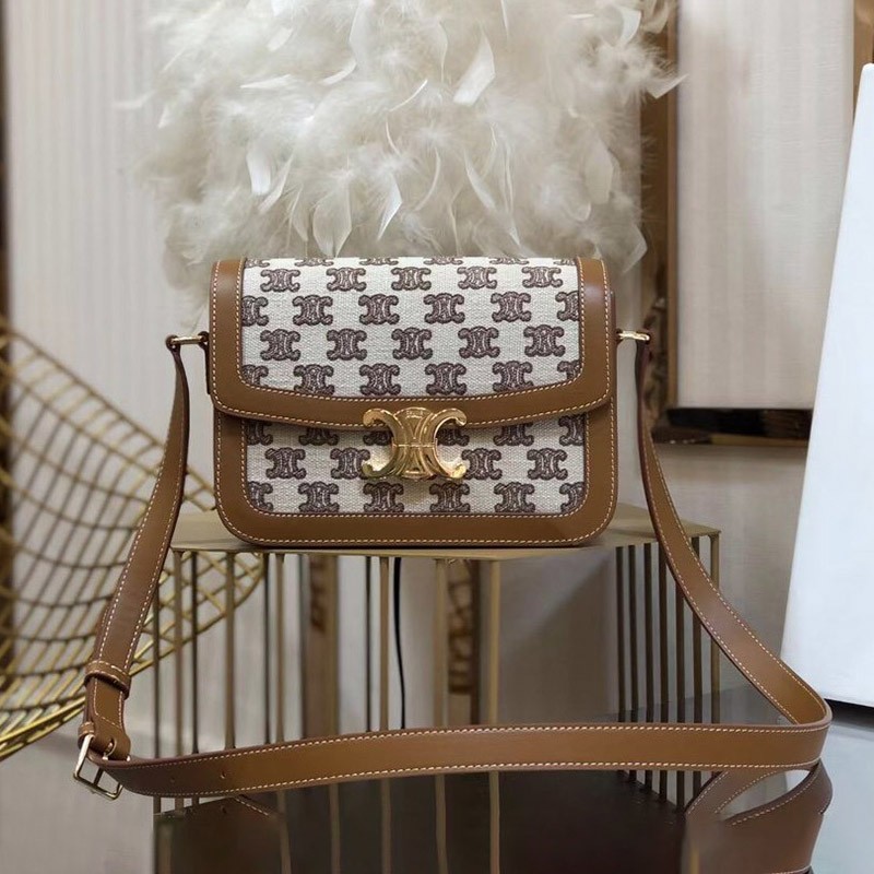 New sale Celine shoulder bag replica medium Triomphe bag textile Cek50602 New sale Celine shoulder bag replica medium Triomphe bag textile Cek50602