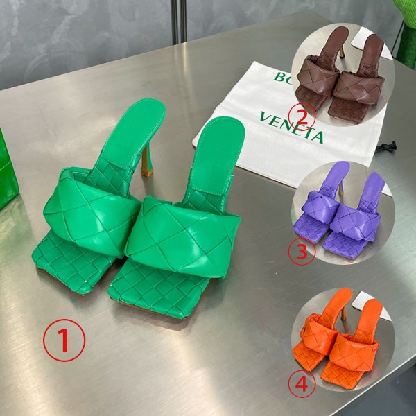 Classic Bottega Veneta Rubber Lido Quilted Mule Replica bod17945