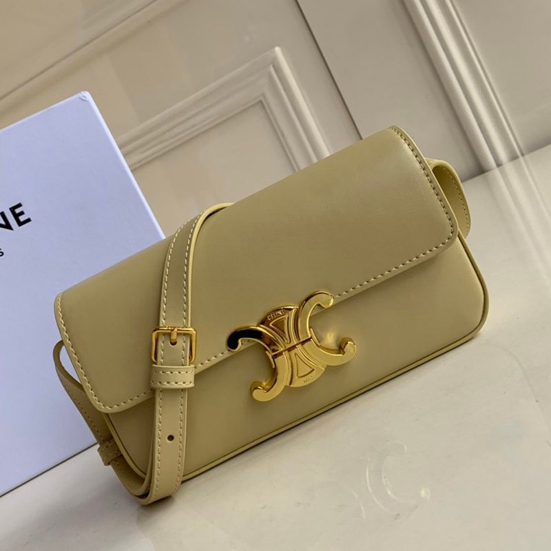 Very popular! ★Celine replica Triomphe shoulder bag in calfskin Cew81568 Very popular! ★Celine replica Triomphe shoulder bag in calfskin Cew81568