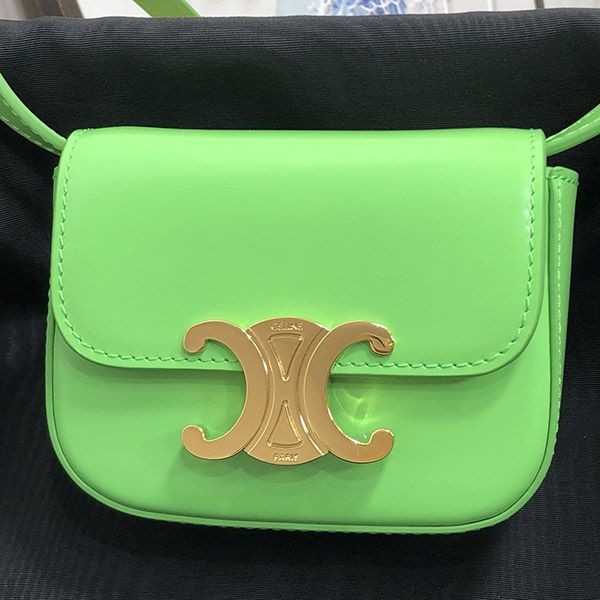 Celine Mini Triomphe replica not available in Japan / Shiny calfskin Cer60491 Celine Mini Triomphe replica not available in Japan / Shiny calfskin Cer60491