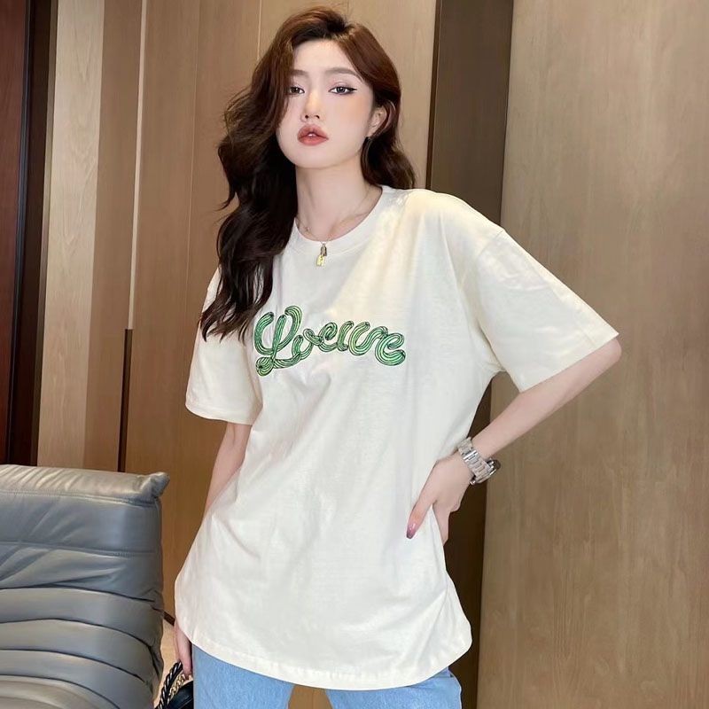Not available in Japan, Loewe, cute simple short-sleeved T-shirt with cactus logo, fake lop93191