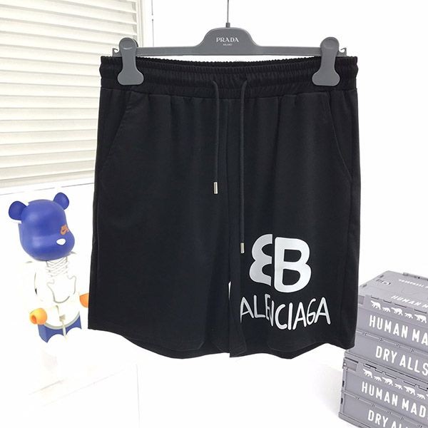 Balenciaga logo black shorts not available in Japan fake bat26531