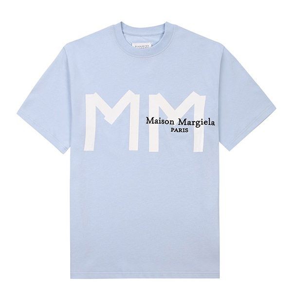 Love at first sight? Maison Margiela fake logo pink T-shirt Mao96948 Love at first sight? Maison Margiela fake logo pink T-shirt Mao96948