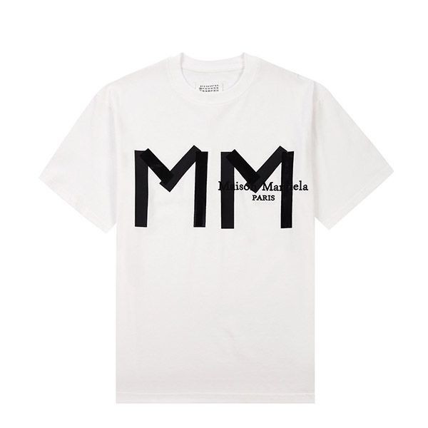 Very popular all over the world? Maison Margiela logo white T-shirt fake Maa04954 Very popular all over the world? Maison Margiela logo white T-shirt fake Maa04954