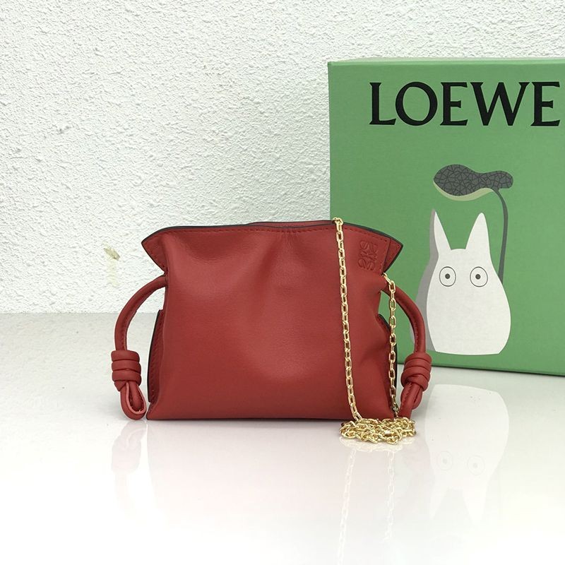 Spring/Summer New Arrivals★Loewe Replica Flamenco Clutch Mini Napa Calfskin lou54712