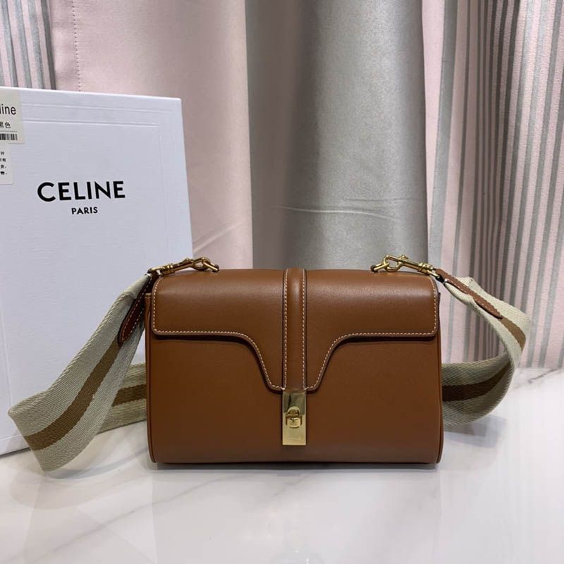 Free shipping Celine TEEN SOFT 16 Teen Soft 16 Seize Tweed Bag Replica Cer69281