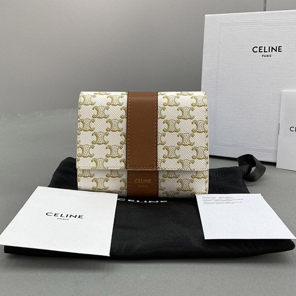 Very popular all over the world? Celine replica small trifold wallet 10D572BZ9_01TA
