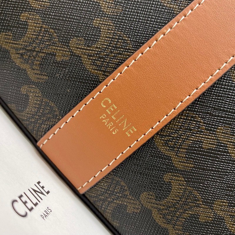 Sure to sell out Celine handbag replica Small Bucket Triomphe canvas 191442CAS04LU