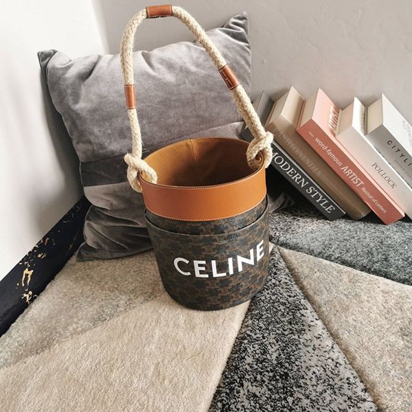 The hot topic! Celine bag replica / Triomphe canvas & calfskin Cej23890 The hot topic! Celine bag replica / Triomphe canvas & calfskin Cej23890