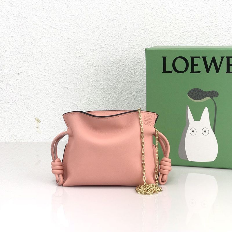 Classic [Loewe] Flamenco Mini Flamenco Clutch Mini Napa Calf Replica loa10081