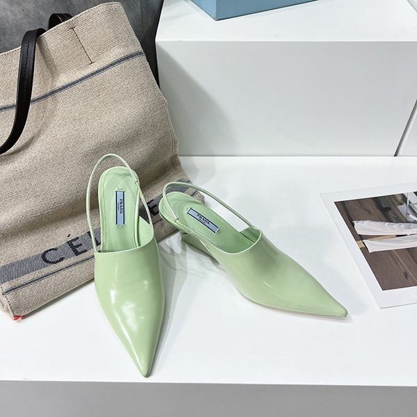 No.1 Popular [PRADA] Logo Plex Sandals Leather Replica puu23523