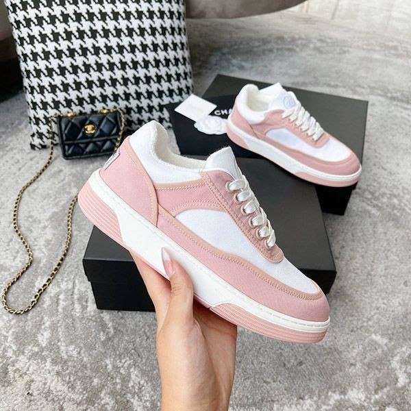 Super popular! Chanel replica fabric sneakers shu54844