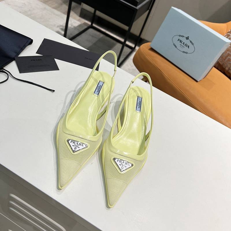 Fashionable? Prada Cat Heel Sandals Replica Grade N PUD43161