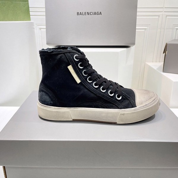 Very popular: Balenciaga replica PARIS HIGH TOP sneakers in black bac50914 Very popular: Balenciaga replica PARIS HIGH TOP sneakers in black bac50914
