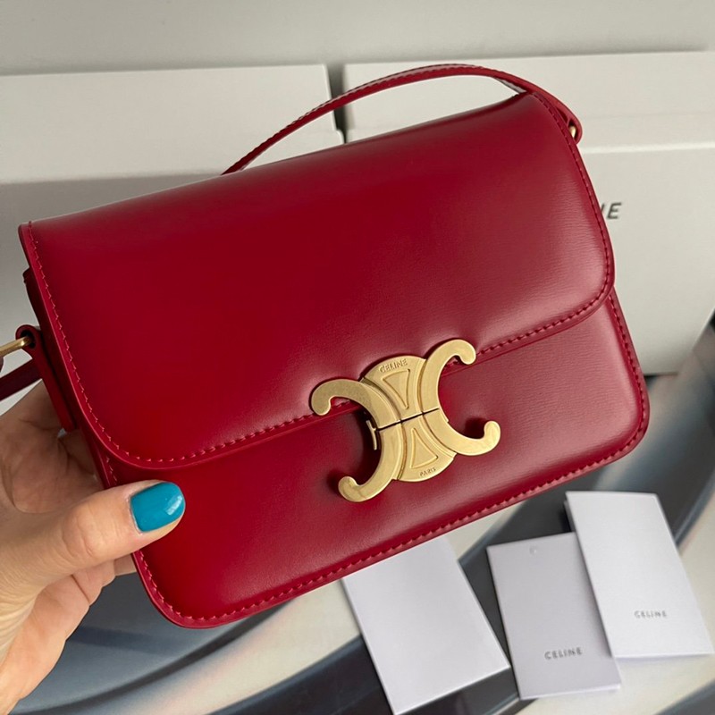 Cute Celine Shoulder Bag Replica Teen Triomphe Bag Ced24915