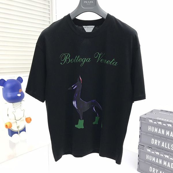 Spring/Summer New Arrivals [Bottega Veneta] Contrast Stitch Copy T-Shirt bow70141