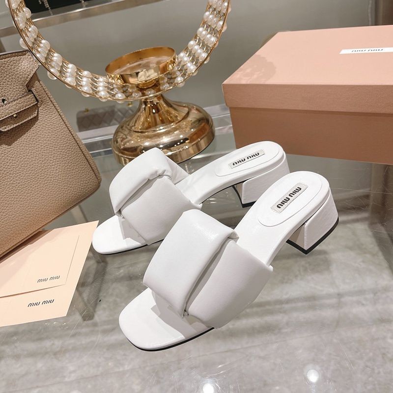 ★Japan!! Popular! Cute Miu Miu Sandals Replica Grade N myo41587