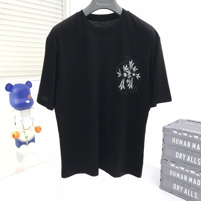 Extremely rare! Chrome Hearts Cross T-shirt replica ★ [Tracking included] Kur10688