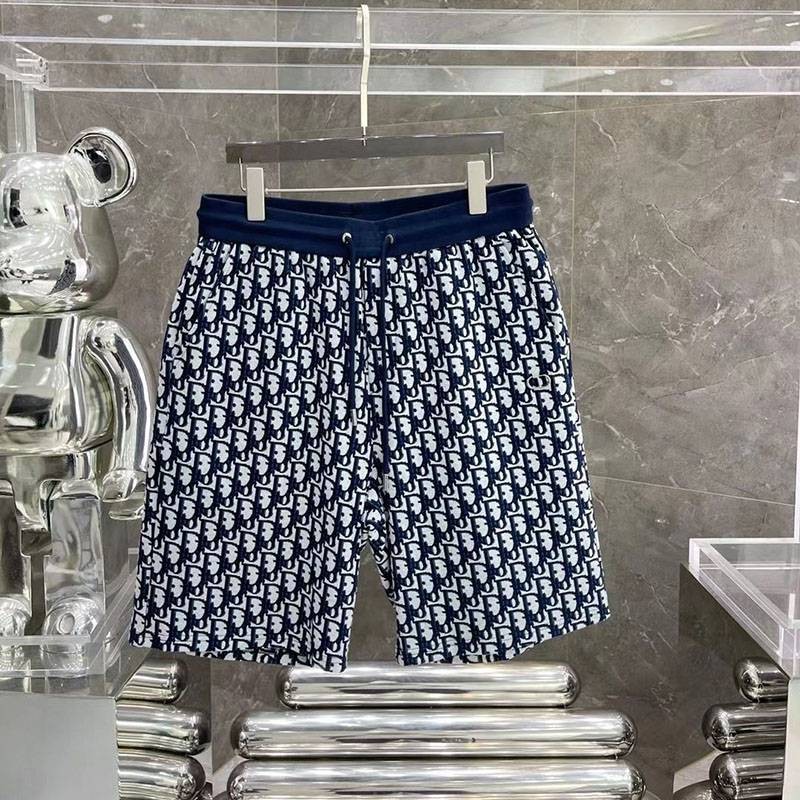 Very popular!! New color Dior D-Oblique fake motif short pants stripe deu74722
