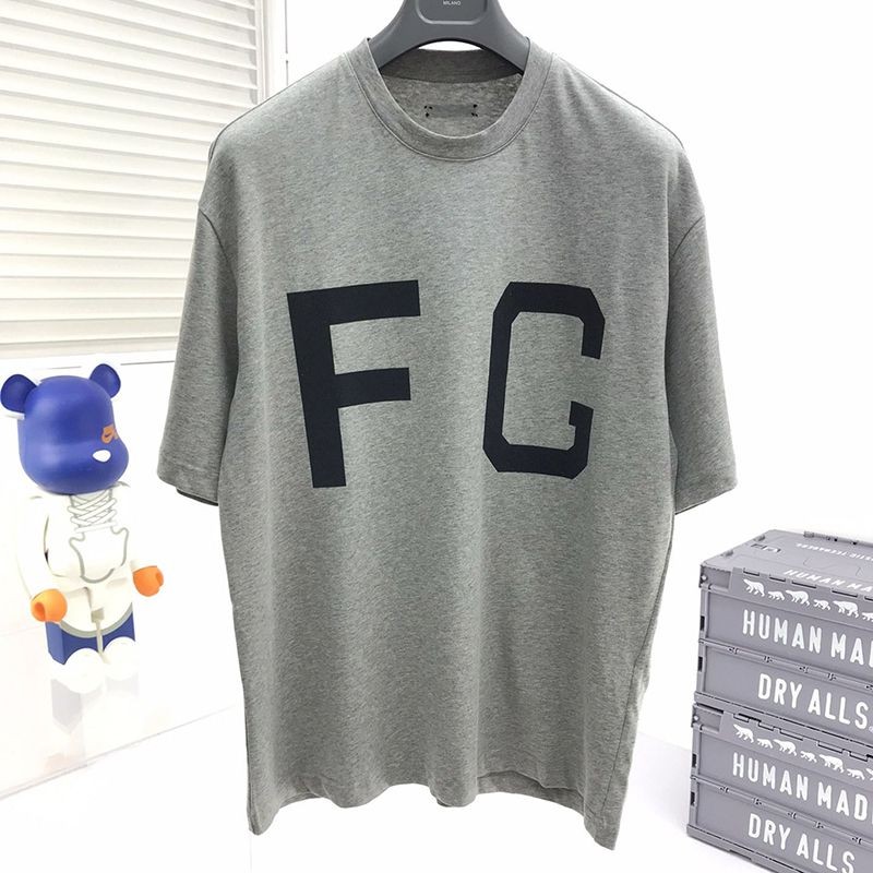 Extremely rare! Fear of God replica Essentials kids short sleeve logo T-shirt fes13483