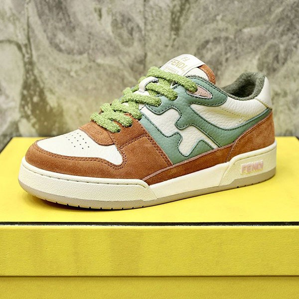 New on sale: Fendi Match Suede Low Top Replica Sneakers fef49702