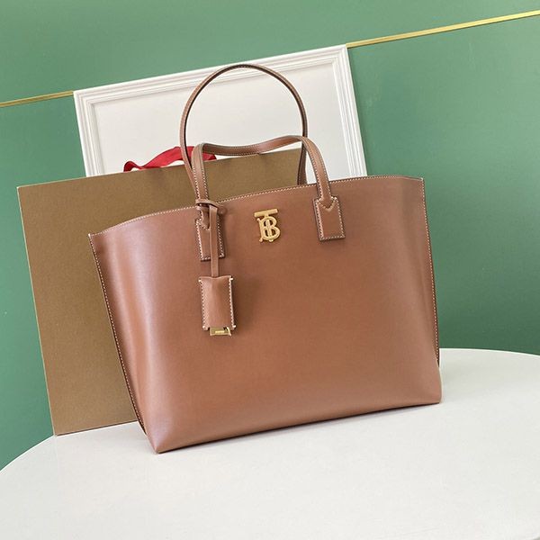 The hot topic! Burberry Medium Monogram Motif Leather Tote Replica Bae48600