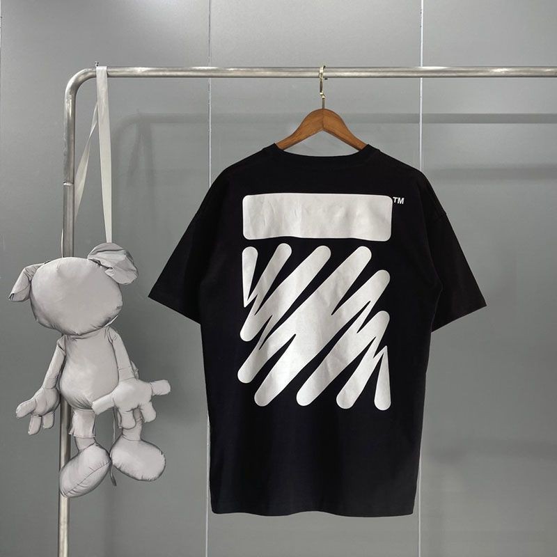 Off-White Diagonal Cotton T-Shirt Replica ofj88513