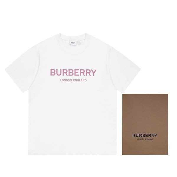 Super Hot Topic! Burberry T-Shirt Replica Crew Neck Short Sleeve Logo Bah82112