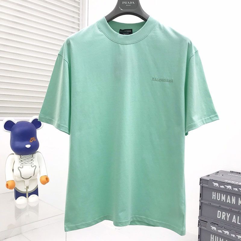 Hard to find Balenciaga medium fit logo T-shirt fake bay70046 Hard to find Balenciaga medium fit logo T-shirt fake bay70046
