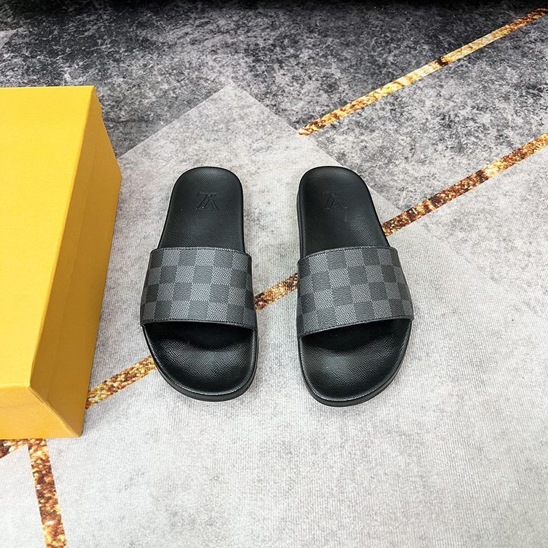 Rare and fast delivery Louis Vuitton Sandals Replica Sambas Line Mule vuu03143