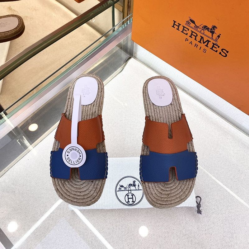 Classic Hermes flat sandals, Oran, Ecru, H motif, fake mules, erf81511 Classic Hermes flat sandals, Oran, Ecru, H motif, fake mules, erf81511