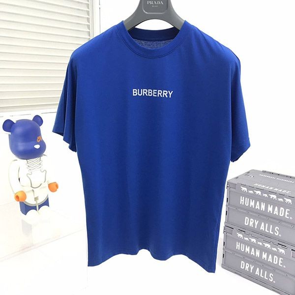 Burberry T-shirt copy crew neck short sleeve logo Baw12575