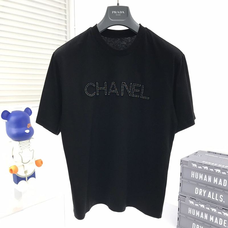 Rare Chanel T-shirt replica printed ready-to-wear cruise shw16207