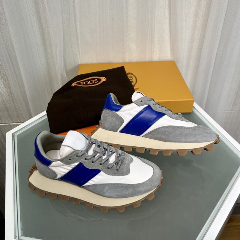 Hard to find Tod's replica suede and fabric sneakers toh67773